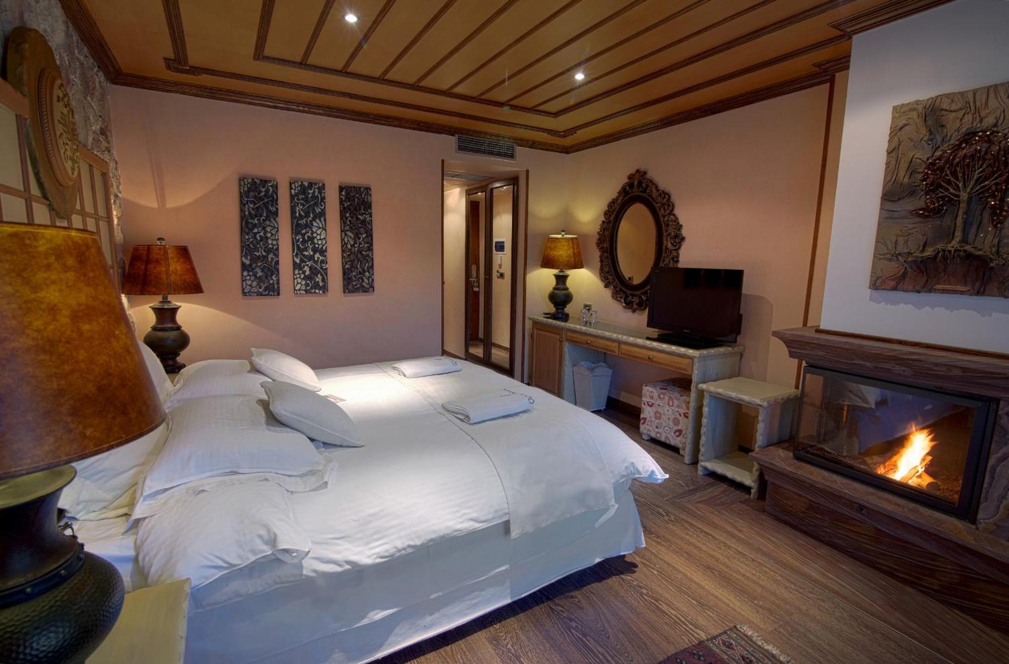 Aroma Dryos Spa & Eco Hotel メツォヴォ エクステリア 写真